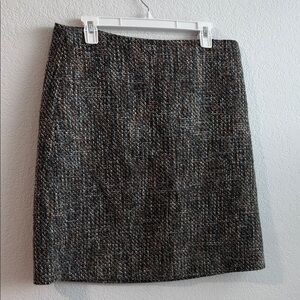 Elegant Ann Taylor Factory Tweed Skirt